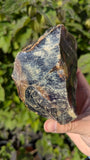 Rare Raw Blue Amber (280 Grams) – Sunlight Glowing, UV-Reactive Natural Gemstone