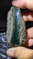 Beautiful Genuine 27g Blue Amber – Natural Amber, Untreated
