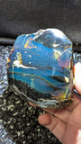 Beautiful Genuine 128g Blue Amber – Natural Amber, Untreated