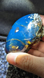 Beautiful Genuine 99g Blue Amber – Natural Amber, Untreated