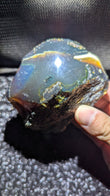 Beautiful Genuine 144g Blue Amber – Natural Amber, Untreated