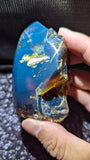Beautiful Genuine 77g Blue Amber – Natural Amber, Untreated