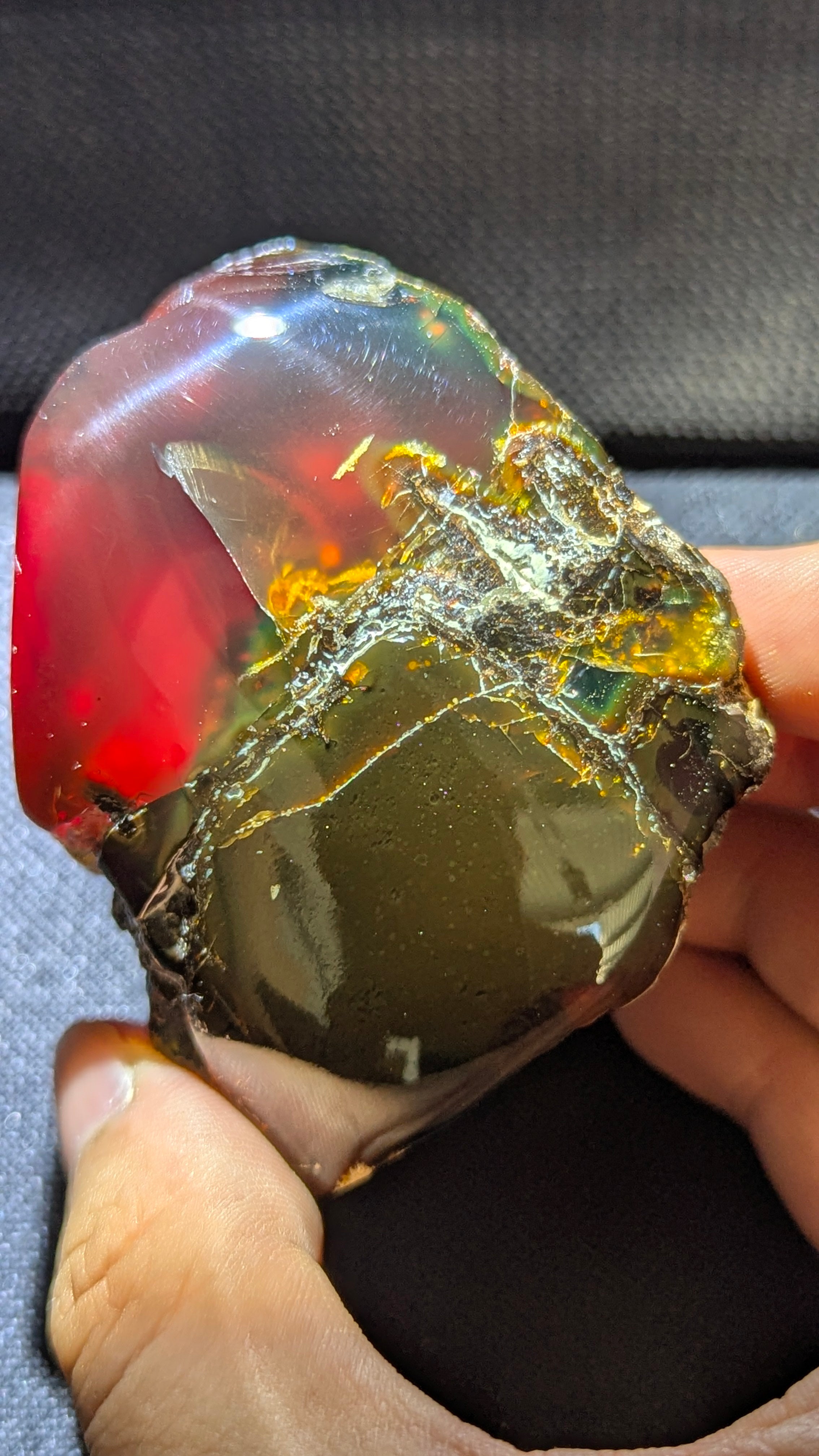 Beautiful Genuine 81g Blue Amber – Natural Amber, Untreated