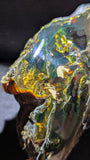 Premium 70.8g Natural Greenish Blue Amber Specimen – Authentic & Untreated