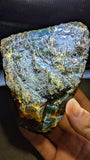 Rare Large Beautiful Genuine 195g Blue Amber – Natural Amber, Untreated