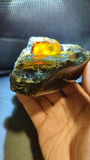 Rare Large Beautiful Genuine 195g Blue Amber – Natural Amber, Untreated
