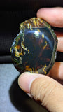 Rare Beautiful Genuine 20g Blue Amber – Natural Amber, Untreated