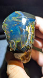 Rare Beautiful Genuine 66g Blue Amber – Natural Amber, Untreated