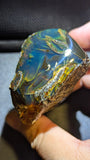 Rare Beautiful Genuine 66g Blue Amber – Natural Amber, Untreated