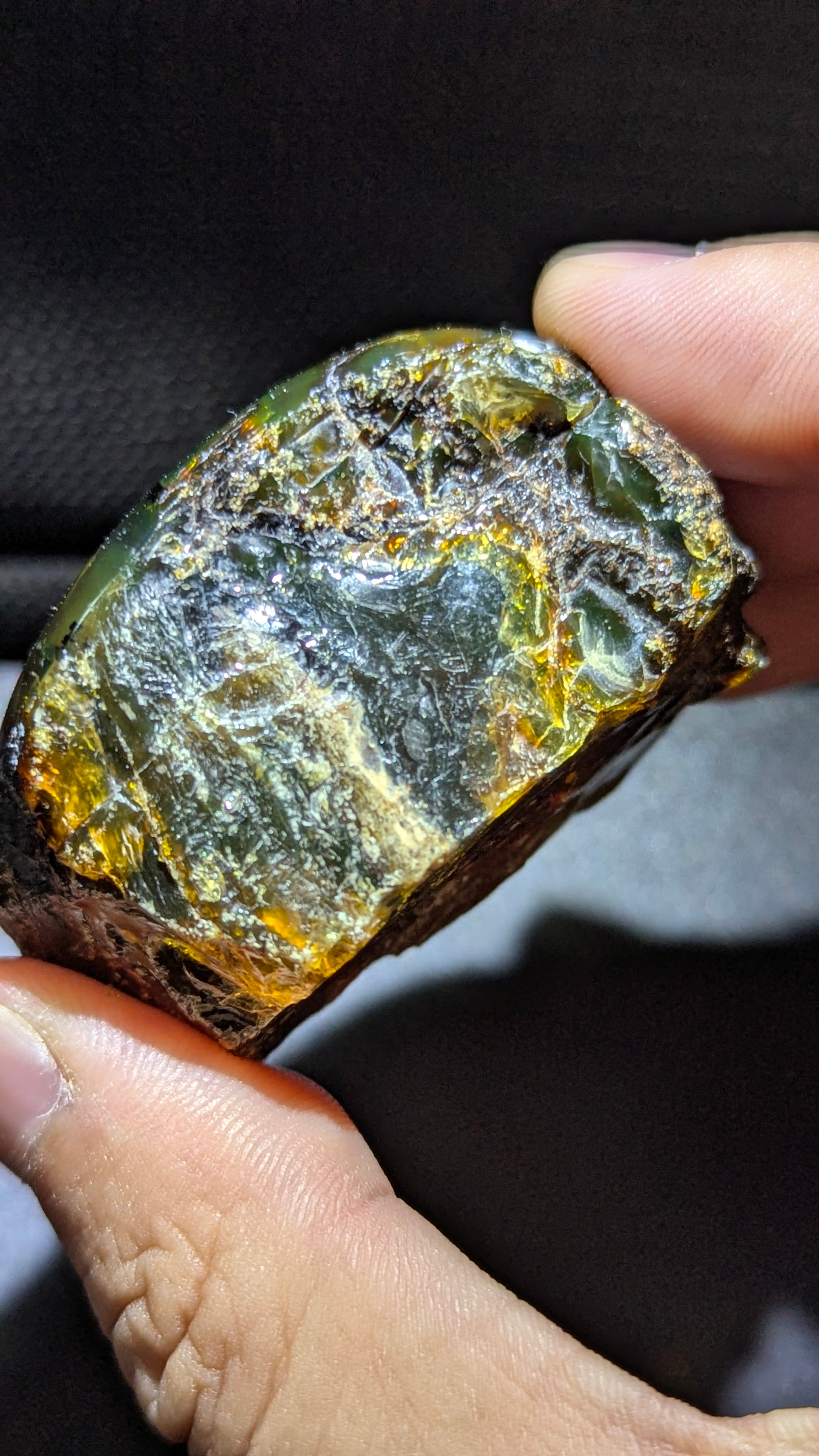Rare Beautiful Genuine 34g Blue Amber – Natural Amber, Untreated