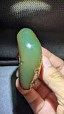 Rare Milky Green Beautiful Genuine 35G Blue Amber – Natural Amber, Untreated
