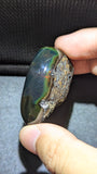 Rare Beautiful Genuine 12G Greenish Blue Amber – Natural Amber, Untreated