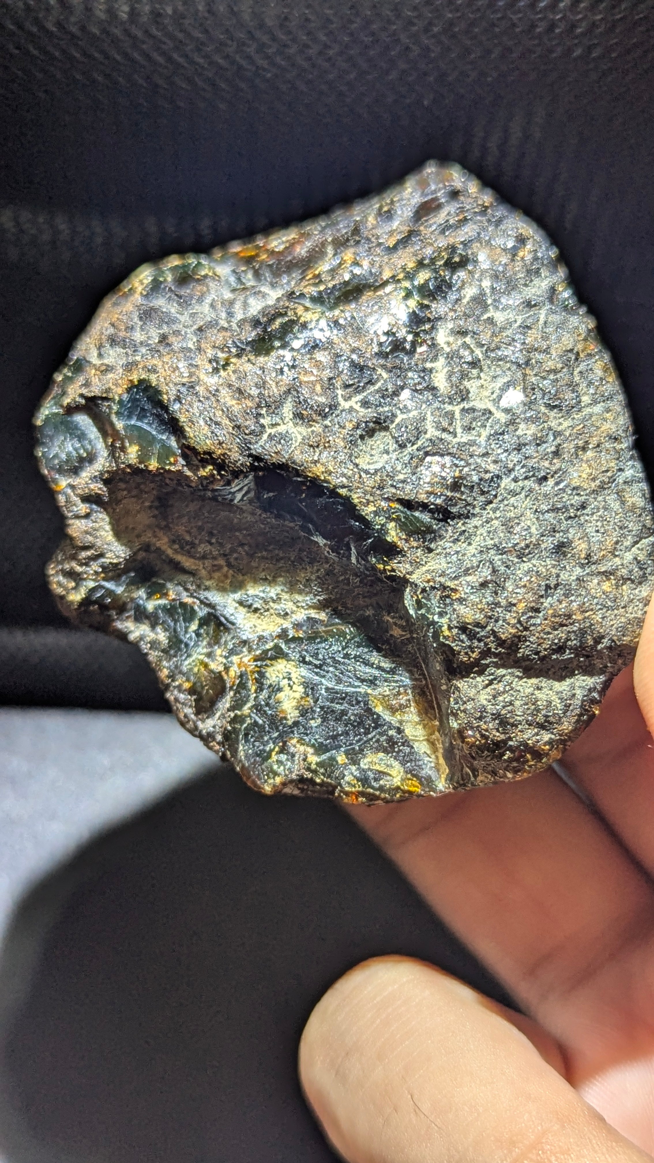 Rare Beautiful Genuine 28 G Blue Amber – Natural Amber, Untreated