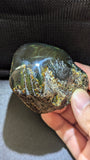 Rare Beautiful Genuine 52 G Greenish Blue Amber – Natural Amber, Untreated