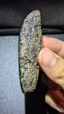 Natural Polished Blue Amber 17 g – Rare Indonesian Amber Collectible