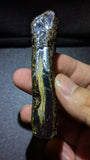 Natural Polished Blue Amber 17 g – Rare Indonesian Amber Collectible