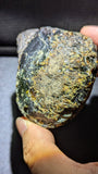 Polished Indonesian Blue Amber 70 g Specimen – Natural Rare Amber with Blue Glow