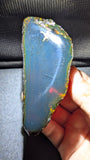 Collector Grade Blue Amber 65g Polished Specimen – Natural Sumatran Amber