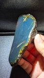 Collector Grade Blue Amber 65g Polished Specimen – Natural Sumatran Amber