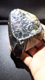 Rare Starry Lagoon Pattern with Natural Blue Glow - Polished Indonesian Blue Amber 42g Specimen