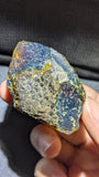 Blue Galaxy Crater Sumatran Blue Amber Specimen 24g – Rare Natural UV Glow Collector Piece