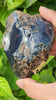Rare Raw Blue Amber (121 Grams) – Sunlight Glowing, UV-Reactive Natural Gemstone