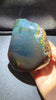 Polished Blue Amber 134g Display Specimen – Genuine Indonesian Fossil Resin