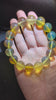 Natural Rare Blue Amber Bracelet (15mm beads) — “Sky & Honey” Glow Beads (High-Clarity, White-Light Blue Sheen)