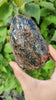 Rare Raw Blue Amber (322 Grams) – Sunlight Glowing, UV-Reactive Natural Gemstone