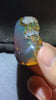 Rare Sumatran Blue Amber 11g Specimen – Blue Horizon Mountain Pattern with Honey Fire Glow