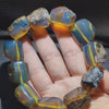 Blue Amber Bracelet – Natural UV and Sunlight Reactive Gemstone