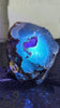 Rare Raw Blue Amber (893 Grams) – Sunlight Glowing, UV-Reactive Natural Gemstone