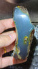 Large Rare Blue Amber Specimen (80 grams) - Excellent Grade +AAA - Natural Blue Amber - Amber Specimen - Natural Amber Stone - UV Reactive
