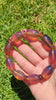 Rare Blue Amber Bracelet — Blue Sheen in White Light, Calming Energy