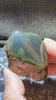 Rare Blue Amber Specimen (27 grams) - Excellent Grade - Natural Blue Amber with magical greenish glow